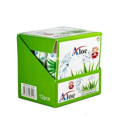Гигиеническая помада увлажняющая Aloe Lipstick с витамином Е