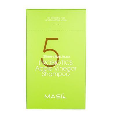 Безсульфатный шампунь Masil 5 Probiotics Apple Vinegar в стиках 8 мл