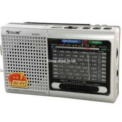 FM передавач для радіомовлення MP3 USB Golon RX-6622, Радіоприймач з гарним прийомом YR-806 для дачі