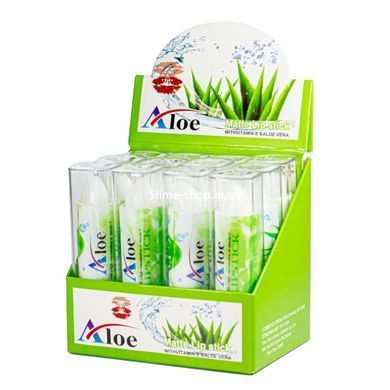 Гигиеническая помада увлажняющая Aloe Lipstick с витамином Е