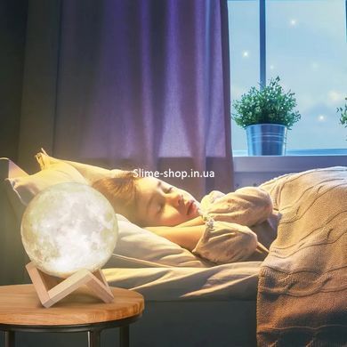 Світильники для дитячої Moon Lamp 13 см, Нічник-проектор у спальню, Нічники DM-638 для немовлят