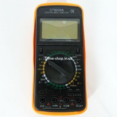 Мультиметр устройство Digital DT-9208A, Мультиметр для автомобиля, Мультиметры TW-143 для работы