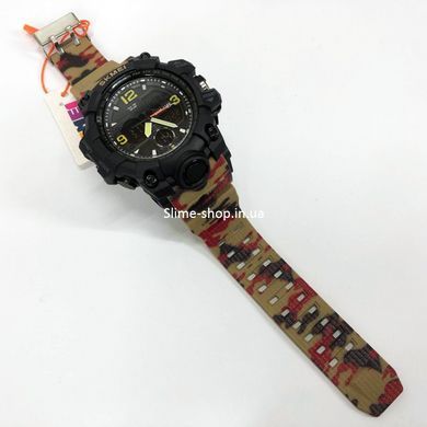 Военные тактические часы SKMEI 1155BAG, Армейские часы противоударные, Военные часы DQ-953 для ВСУ