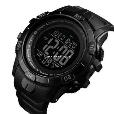 Часы для мужчины SKMEI 1475BK BLACK, Военные часы с батарейкой, Часы спортивные, Брендовые IJ-867 мужские часы