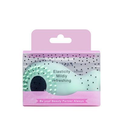 Силиконовая щеточка для умывания лица "Кит" двухсторонняя