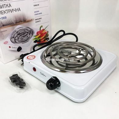 Плита кухонна Suntera SP-1910 1000 Вт, Плита побутова, Плита для кухні диск, Електроплита WU-799 1 комфорка