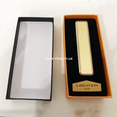 Запальничка спіральна USB ZGP-1. RG-669 Колір: золотий