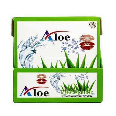 Гигиеническая помада увлажняющая Aloe Lipstick с витамином Е