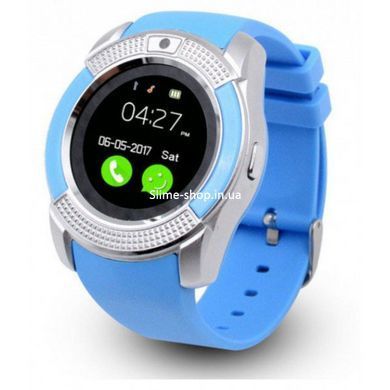 Умные смарт-часы Smart Watch V8. DN-248 Цвет: синий
