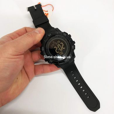 Часы для мужчины SKMEI 1475BK BLACK, Военные часы с батарейкой, Часы спортивные, Брендовые IJ-867 мужские часы