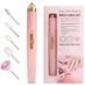 Маникюрный аппарат с подсветкой Flawless Salon Nails розовый, Фрезер для маникюра KT-190 для начинающих