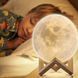 Детский ночник для бесстрашного сна Moon Lamp 18 см, Ночник для дома, Ночник-проектор ZX-265 в спальню