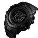 Часы для мужчины SKMEI 1475BK BLACK, Военные часы с батарейкой, Часы спортивные, Брендовые IJ-867 мужские часы