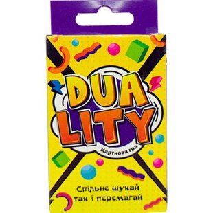 Карточная игра "Duality" логически-развлекательная, укр.