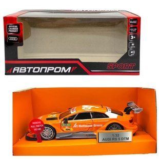 Машинка металлическая "Audi RS 5 DTM" из серии "Автопром" (оранжевая)