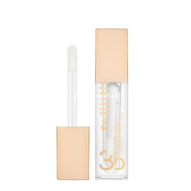Блеск для губ Neverti 3D Plumping Intense Lipgloss жидкий увлажняющий 001 Gloss Me/Прозрачный (NP800)