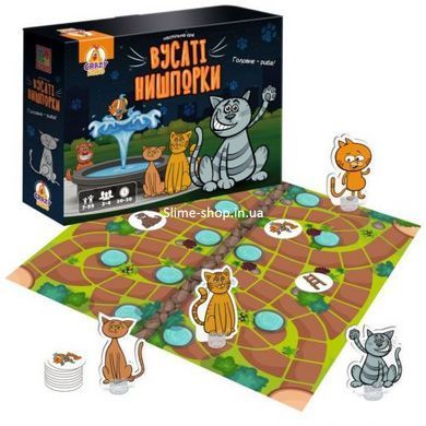 Гра настільна Vladi Toys маршрутна. Вусаті нишпорки (укр)