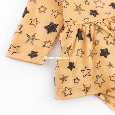 Боди-платье для девочки с крылышками и повязкой в ​​звездочках Star