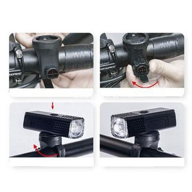 Фонарик велофонарь LEADBIKE LD88-OSRAM 800LM, Оптика велосипедная фара передняя, Фонарик ZC-216 для велосипеда