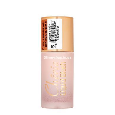 Румяна жидкие topface Cherie Liquid Blush PT356, 01 Cotton Candy Коралловые