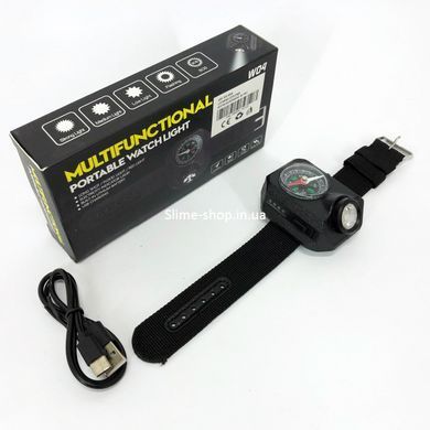 Потужний ліхтар для риболовлі W04-LED, Армійський ліхтар, Ліхтар із дальністю освітлення до PZ-478 1000 метрів