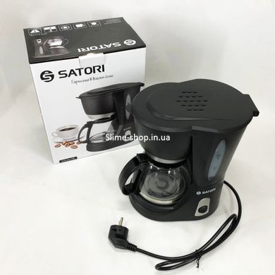 Домашние кофеварки Satori SCM-600-PBL 650 Вт, Апарат для кофе для дома, Маленькая кофемашина RE-617 для дома