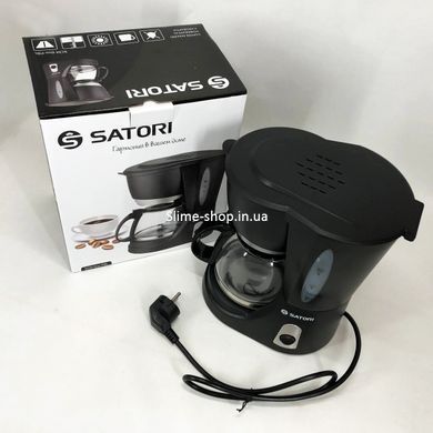 Домашние кофеварки Satori SCM-600-PBL 650 Вт, Апарат для кофе для дома, Маленькая кофемашина RE-617 для дома