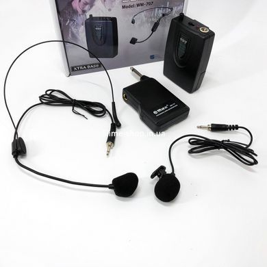 Мікрофон DM SH 100C/wm-707 RX-213 бездротова гарнітура