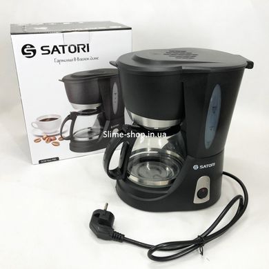 Домашние кофеварки Satori SCM-600-PBL 650 Вт, Апарат для кофе для дома, Маленькая кофемашина RE-617 для дома