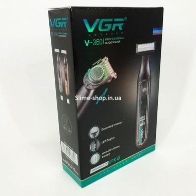 Электробритва для сухого бритья VGR V-360, Станок для влажного бритья, QY-310 Бритвы аккумуляторные