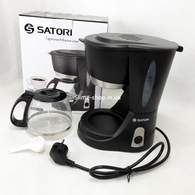 Домашние кофеварки Satori SCM-600-PBL 650 Вт, Апарат для кофе для дома, Маленькая кофемашина RE-617 для дома