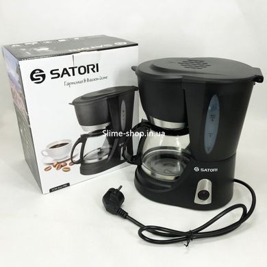 Домашние кофеварки Satori SCM-600-PBL 650 Вт, Апарат для кофе для дома, Маленькая кофемашина RE-617 для дома