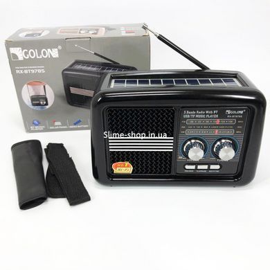 Радио на кухню Golon RX-BT978S, Ретро радиоприемник аналоговый, Радиоприемники IW-495 фм, FM-приемники