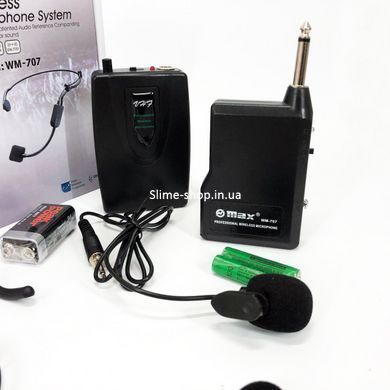 Мікрофон DM SH 100C/wm-707 RX-213 бездротова гарнітура