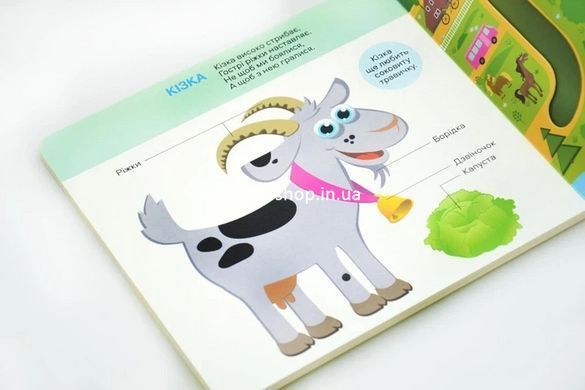 Книжка-моторика. Мы на ферме. 2+ (на украинском языке)