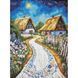 Алмазная мозаика "Хижина", 30х40 см.