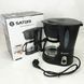 Домашние кофеварки Satori SCM-600-PBL 650 Вт, Апарат для кофе для дома, Маленькая кофемашина RE-617 для дома
