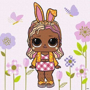 Картина за номерами "L. O. L. Surprise! Spring Bling BossBunny" 40х40 см