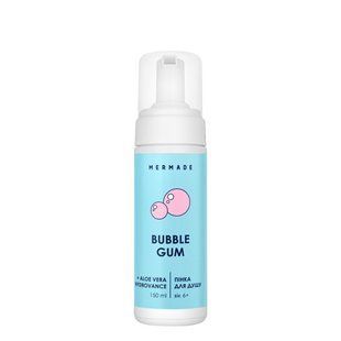 Пенка для душа парфюмированная Mermade Bubble Gum аромат "Жвачка" 150 мл