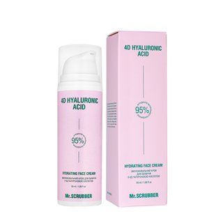 Крем для лица увлажняющий Mr.Scrubber з 4D Hyaluronic Acid с 4Д гиалуроновой кислотой 50 мл