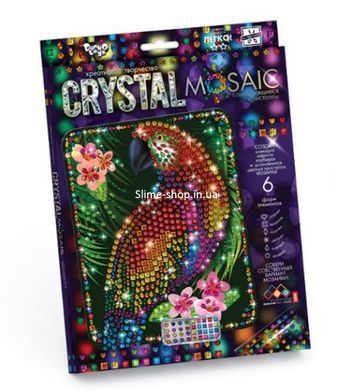 Набор для креативного творчества "CRYSTAL MOSAIC", "Попугай"