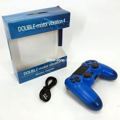 Джойстик DOUBLESHOCK для PS 4, игровой беспроводной геймпад PS4/PC аккумуляторный джойстик. SR-433 Цвет: синий