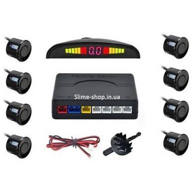 Парктроник (парковочный радар) Assistant Parking Sensor, 8 JB-312 черных датчиков