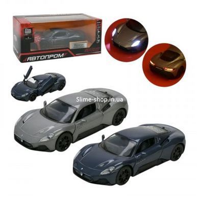 Машина мет. 1:33 "Maserati MC20", батар., світ., звук, відкр.двері, короб.18 * 9 * 8 см