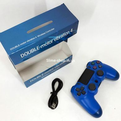 Джойстик DOUBLESHOCK для PS 4, игровой беспроводной геймпад PS4/PC аккумуляторный джойстик. SR-433 Цвет: синий