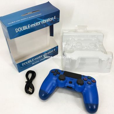 Джойстик DOUBLESHOCK для PS 4, игровой беспроводной геймпад PS4/PC аккумуляторный джойстик. SR-433 Цвет: синий
