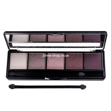 Палітра тіней для повік 5 кольорів Тopface Pro Palette, № 05