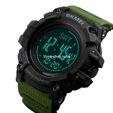 Годинник для чоловіка SKMEI 1356AG, Годинник армійський оригінал, Годинник Спецназ, Годинник KV-363 для військовослужбовців