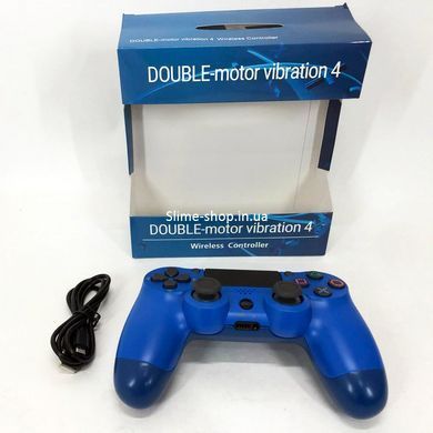 Джойстик DOUBLESHOCK для PS 4, игровой беспроводной геймпад PS4/PC аккумуляторный джойстик. SR-433 Цвет: синий