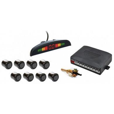 Парктроник (парковочный радар) Assistant Parking Sensor, 8 JB-312 черных датчиков